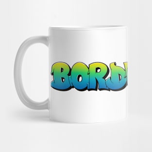 Borderline // Retro 80s Aesthetic Mug